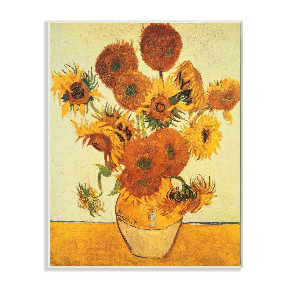 Amazon.co.jp: Stupell Industries ひまわり クラシック絵画